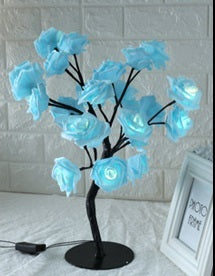 LED Tree Lamp Rose Small Tree Lamp Modeling Lamp Table Lamp decordunia