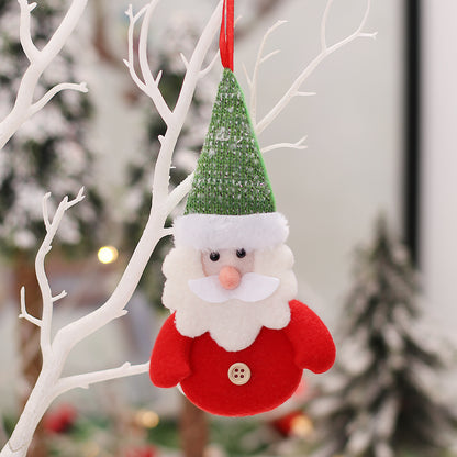 Christmas Decorations Christmas Tree Cartoon Doll Pendant decordunia