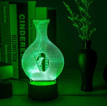 Creative 3D night light LED lamp decordunia