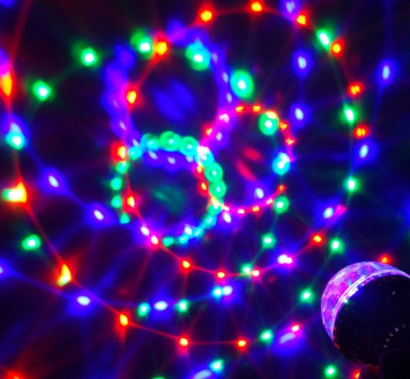 LED Colorful lights rotating magic ball lights atmosphere lights decordunia