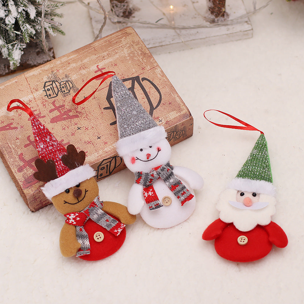 Christmas Decorations Christmas Tree Cartoon Doll Pendant decordunia