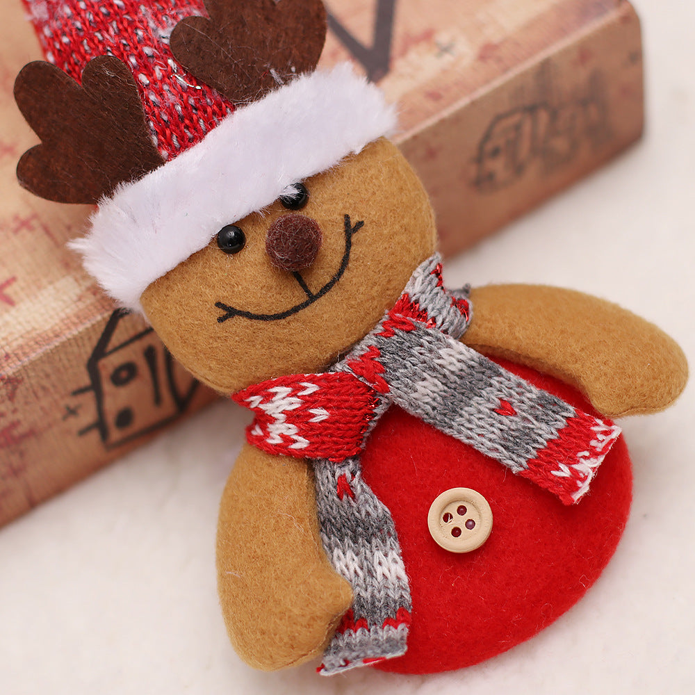 Christmas Decorations Christmas Tree Cartoon Doll Pendant decordunia