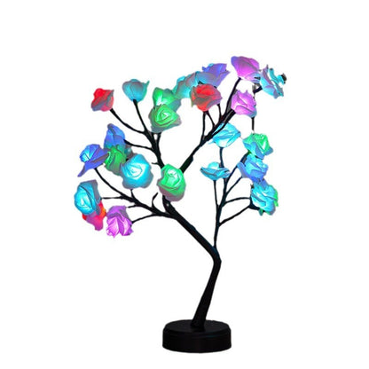 LED Rose Tree Light Christmas Tree Lamp decordunia