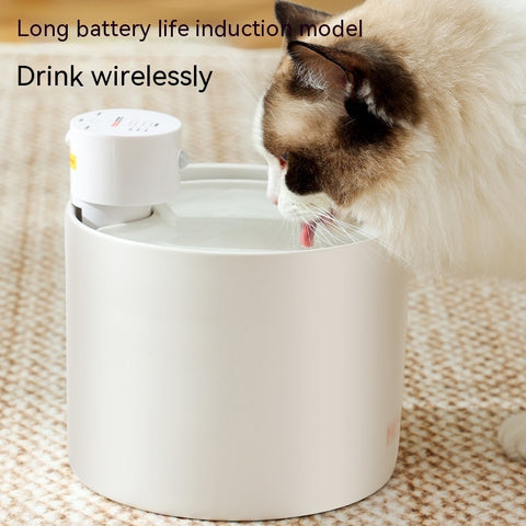Cat Intelligent Water Dispenser Automatic Flow Induction Filter Element Water Fountain