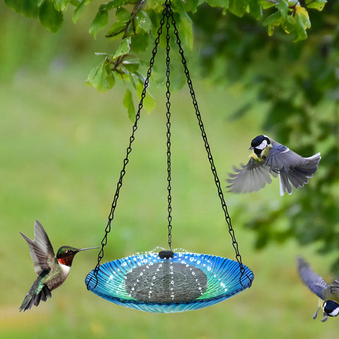 Outdoor Garden Fountain Hanging Bird Feeder