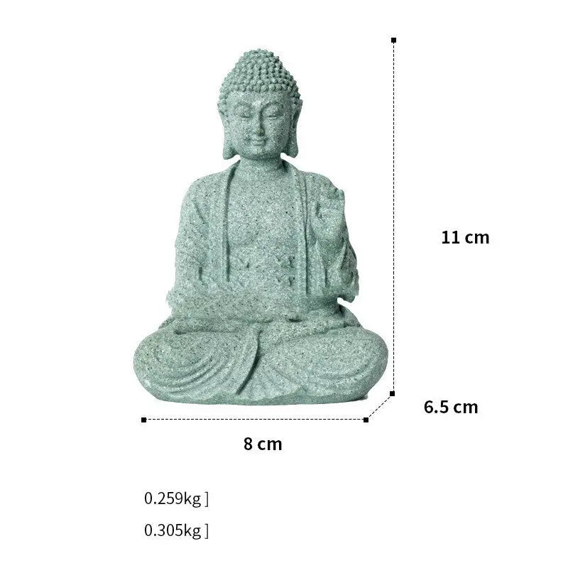 Stone Buddha Crafts Creative Ornament Home Decor decordunia