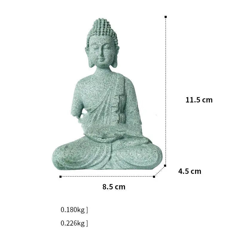 Stone Buddha Crafts Creative Ornament Home Decor decordunia