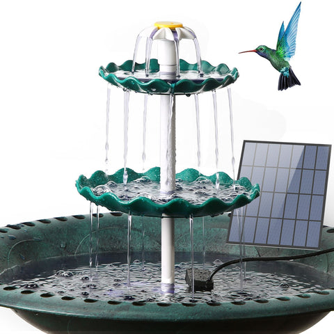 Small Automatic Water Circulation Of Outdoor Solar Fountain