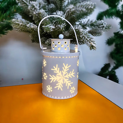 Christmas Candle Lights LED Small Lanterns Wind Lights Electronic Candles Nordic Style Creative Holiday Decoration Decorations decordunia